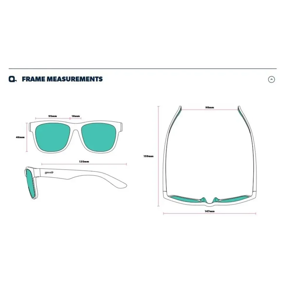 Goodr Beelzebub's Bourbon Burpees Sunglasses